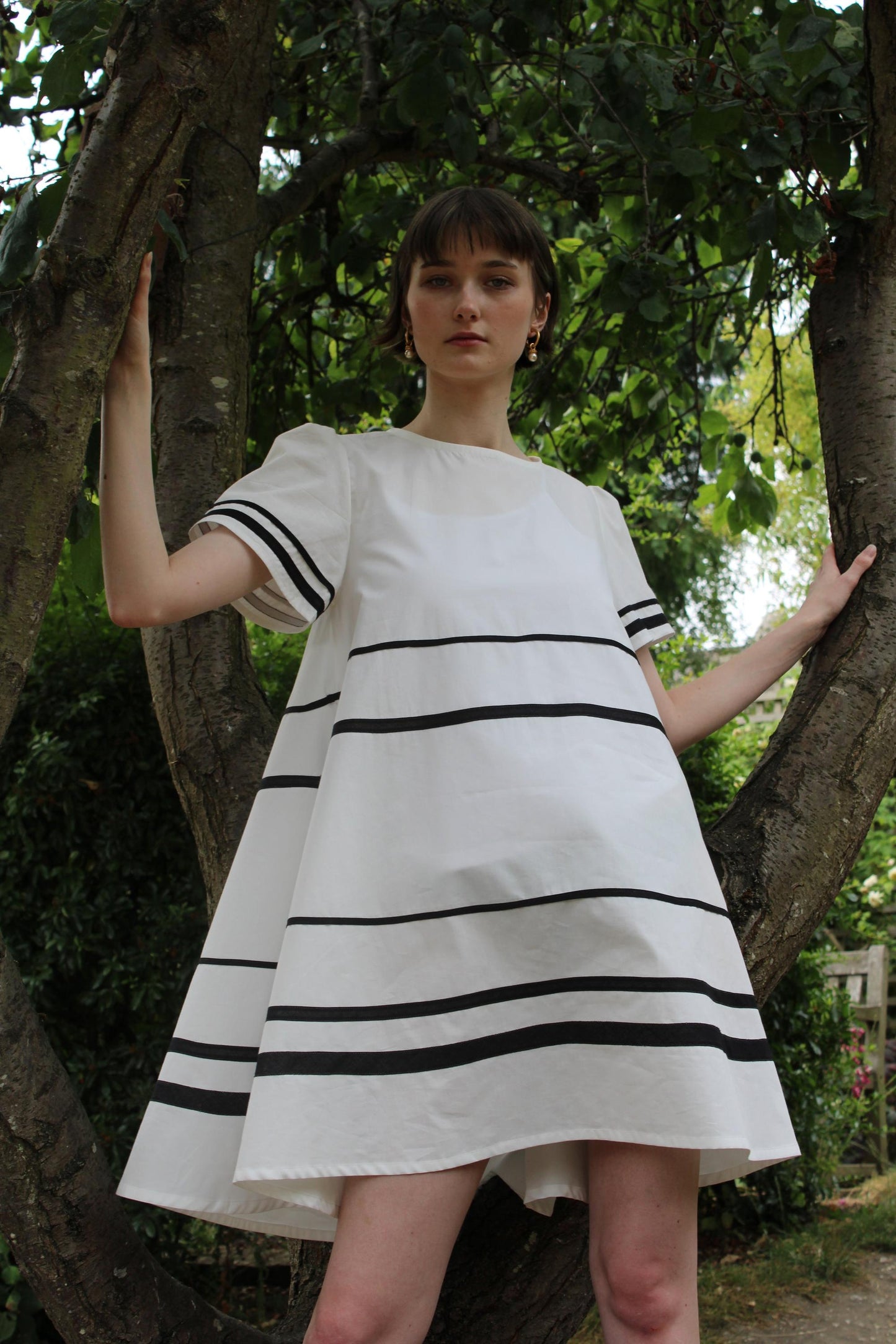 SAMPLE SALE FLORENCE in Natural Cotton Poplin