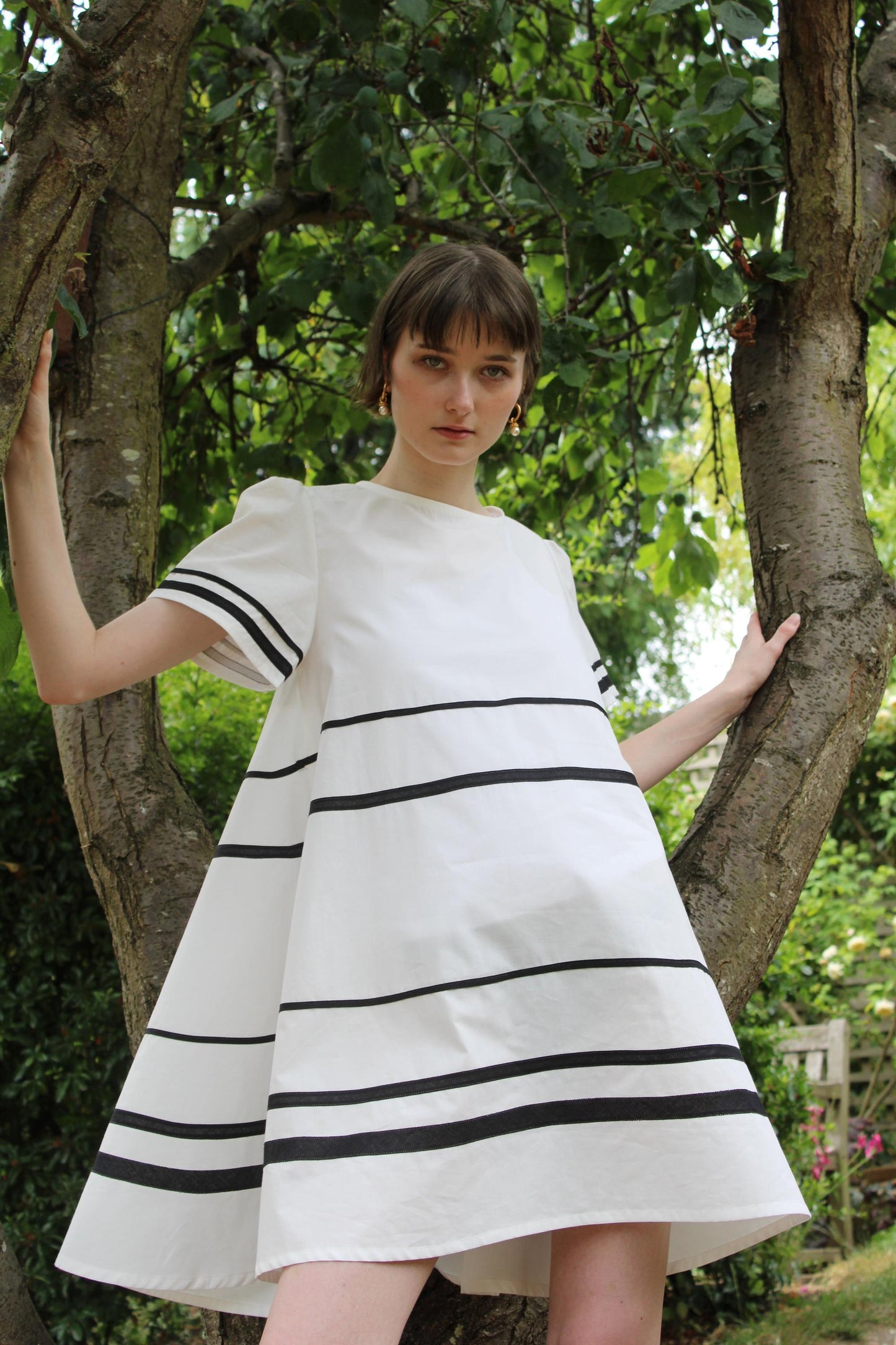SAMPLE SALE FLORENCE in Natural Cotton Poplin