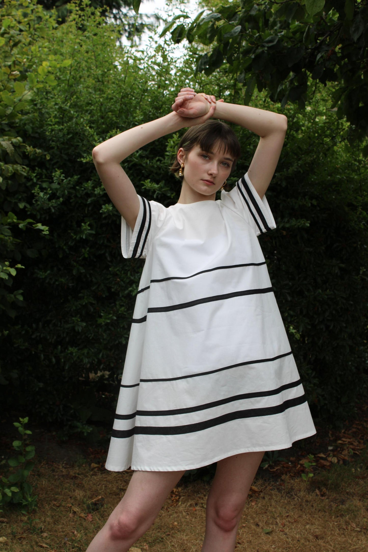 SAMPLE SALE FLORENCE in Natural Cotton Poplin