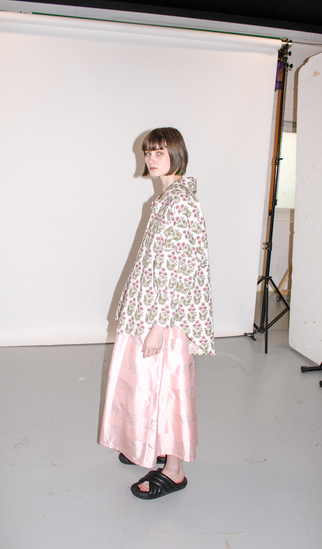 SAMPLE SALE AGATHA Shirt in Floral Artisan Cotton