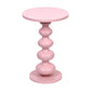 pink bobbin side table, beautiful painted colourful end table