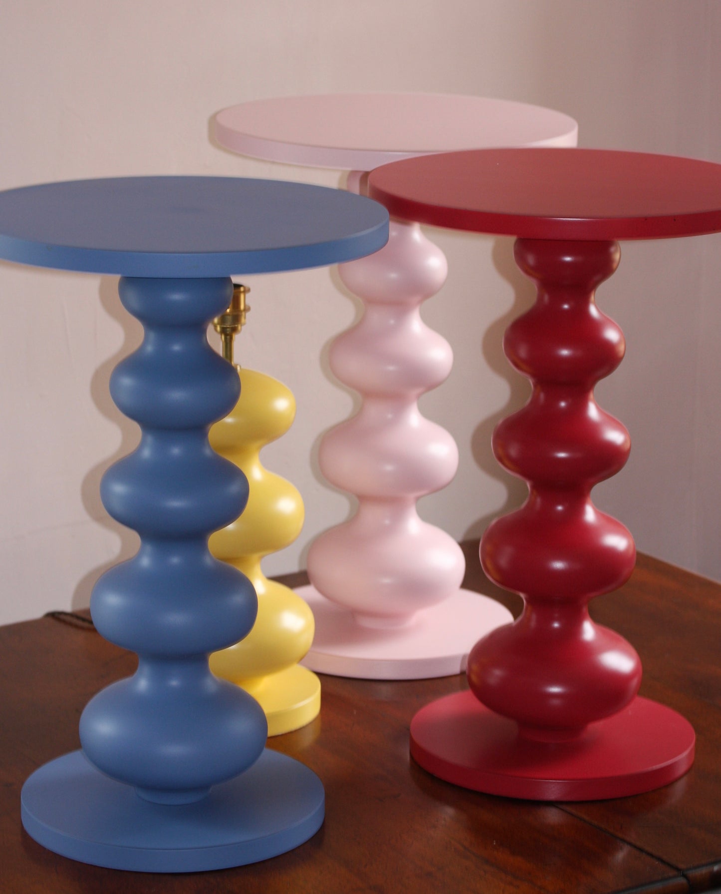 colourful side table for lounge