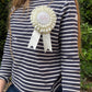 Bridal Satin Rosette 'Wifey'