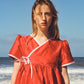 SEBASTIAN in Red & Pink Silk Dupion