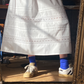 Midi Skirt in Off White