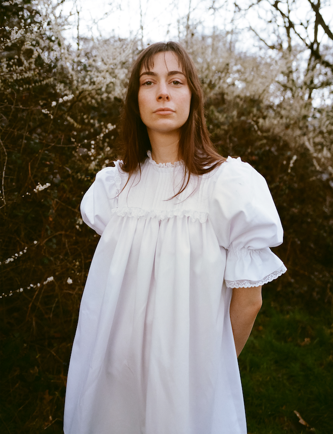 White cotton dress 2024 women